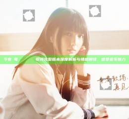 今夜も母おんでしょうかい歌词 完整版本 深度解析与情感解读，感受音乐魅力