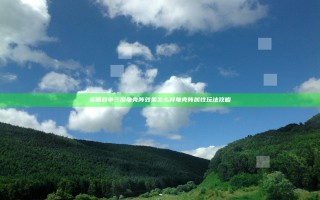 全面战争三国龟壳阵效果怎么样 龟壳阵属性玩法攻略