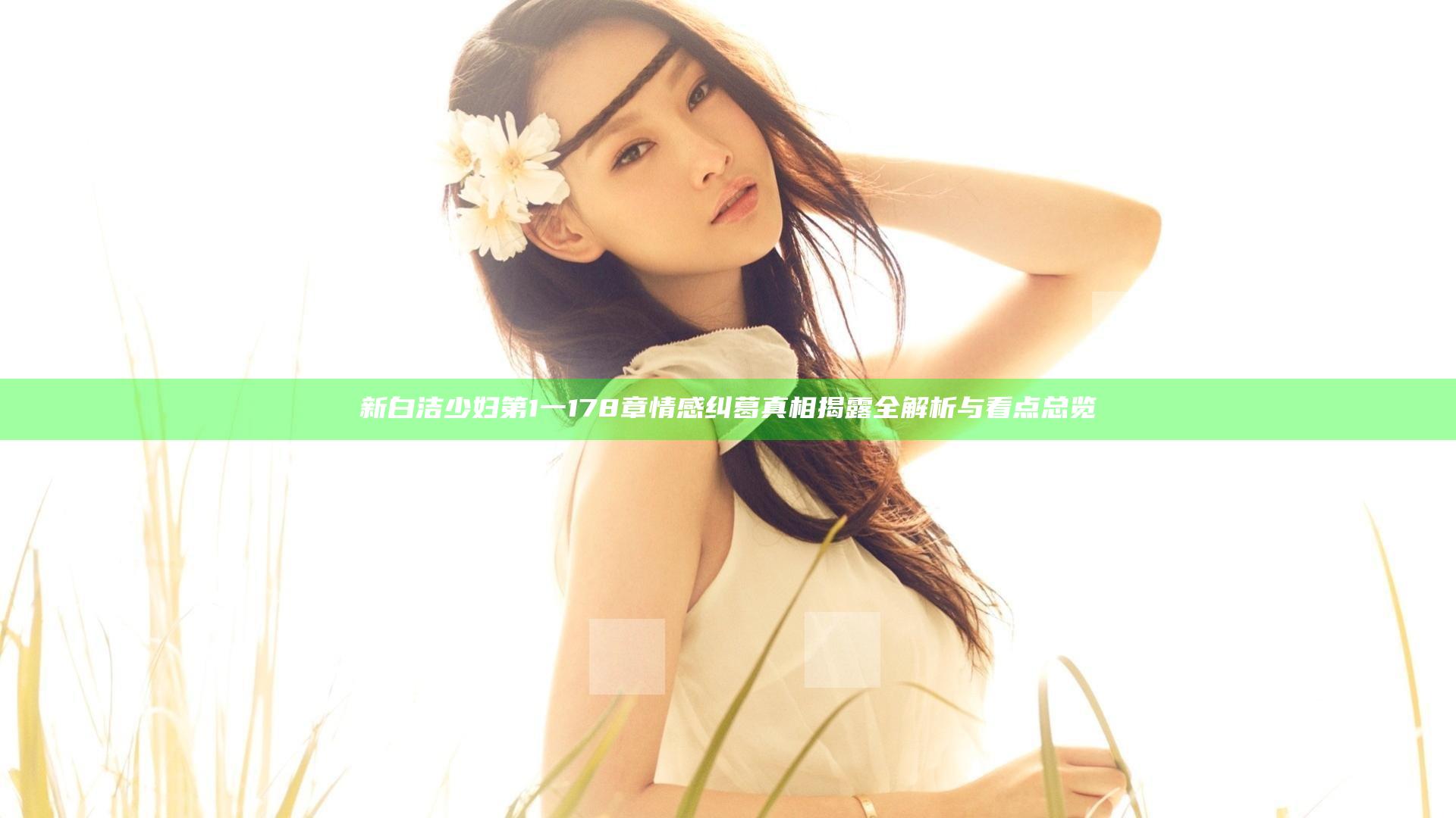 新白洁少妇第1一178章情感纠葛真相揭露全解析与看点总览